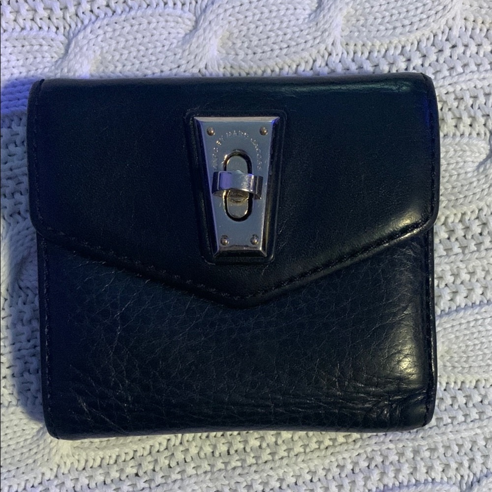 Marc by Marc Jacobs Black Leather Wallet